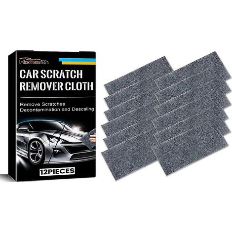 Kit de 12 chiffons nano brillants pour rayures de voiture, rénovateur de carrosserie auto, polish réparateur universel (1/5)