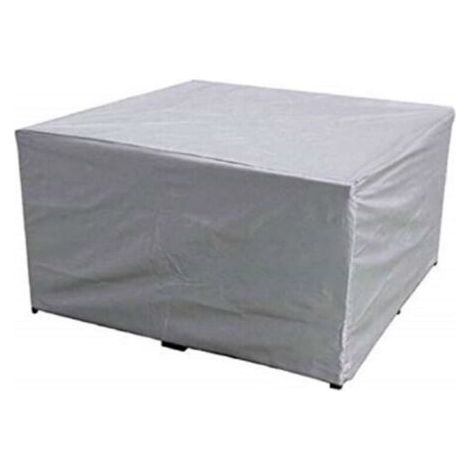 Promotion, Housse Salon de Jardin Oxford Tissu Housse de Protection pour Mobilier Protection contre la pluie et la poussière, Anti-UV (110x110x85cm, argent ),--TRIMEC