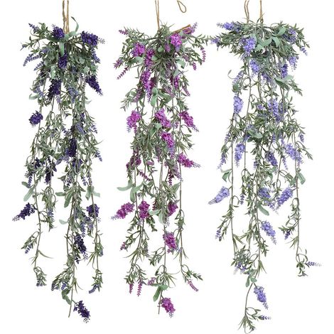 Künstliche Pflanze Lavendel hängend Verschiedene Modelle 800077
