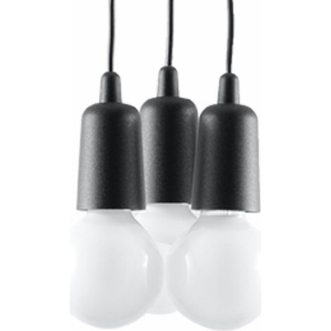 DIEGO 3 black pendant lamp (1/5)
