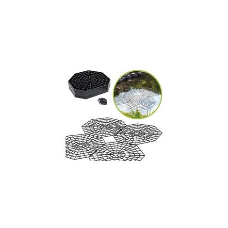 Grilles de protection pour étang I Protection bassin extérieur contre les oiseaux I Protection des poissons I Par grilles 26,5 × 31,5 × 0,3 cm - Lot de 20 grilles (1/5)