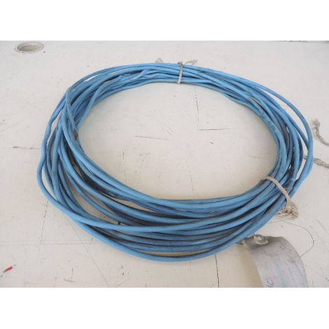 Fil rigide H07-VR 10mm² bleu (chute de 20m) pour alimentation electrique