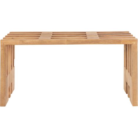 JUNE- Banc en teck massif recyclé 90 cm (1/5)