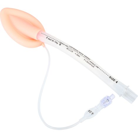 Masque Laryngé Jetable Adulte et Enfant pour Anesthésie et Laryngoscope 4.0