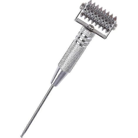 Sonde de détection de points humains pour rouleau de massage à aiguilles à ressort pour points d'acupuncture du visage et des oreilles (1/3)