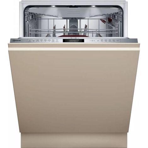 Lavavajillas integrado de 60 cm. a. Home Connect. 42 dB. 14 cubiertos. 7 programas. 5 opciones. Cajón para cubiertos. Intercambiador de calor / Secado asistido. - S177ECX17E - Neff -