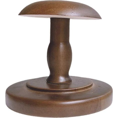 Présentoir à chapeaux vintage de 15 cm, porte-chapeaux en bois, étagère à chapeaux de bureau. (1/2)