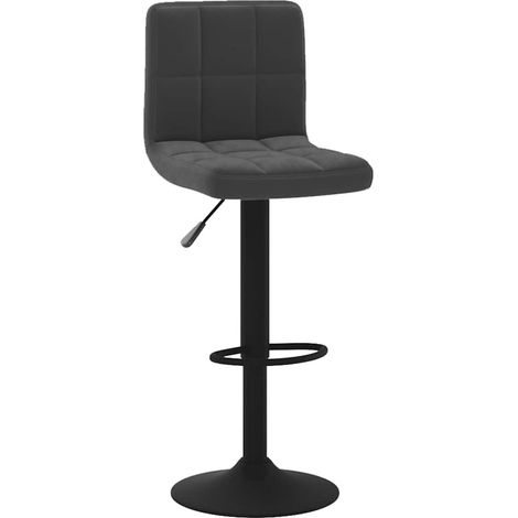 Maison Exclusive - Barhocker Schwarz Samt