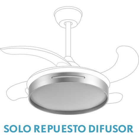 Difusor ventilador mbatis niquel