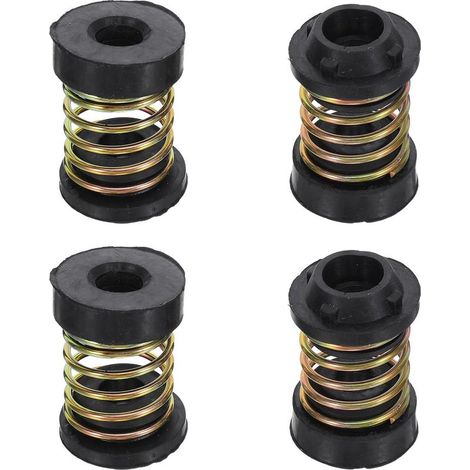 CCYKXACaoutchouc pour Compresseur de Réfrigérateur – Lot de 4 Coussinets Isolants Amortisseurs Universels, Stables et Résistants, Adaptés aux Climatiseurs (1/5)