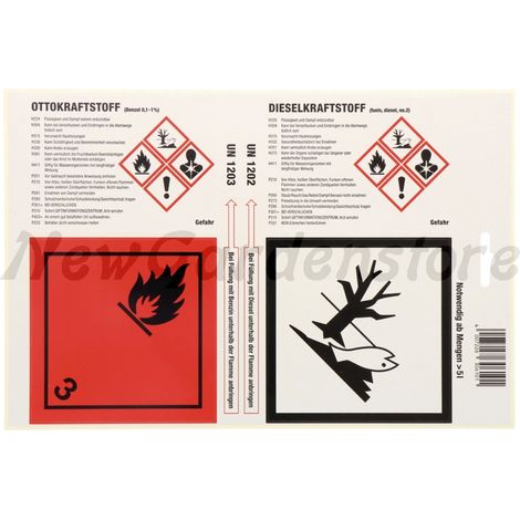 Etichette resistenti per contenitori, 25 pezzi, Hünersdorff
