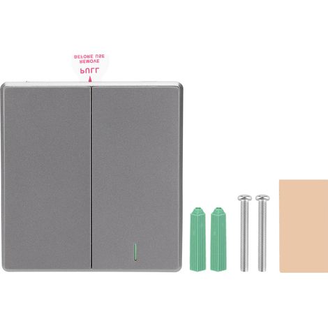 Télécommande sans fil pour lumières LED, boîtier plastique doré, interrupteur 2 voies, contrôleur TDL9987‑2 (1/5)