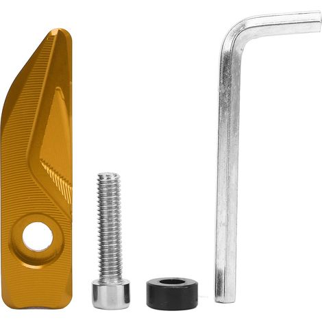 ABS-Sensorabdeckung für Motorräder aus Aluminiumlegierung, goldfarben, zum Schutz des vorderen ABS-Sensors für ADV160 und ADV150. (1/5)