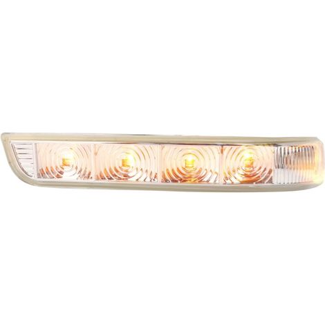 Luces de posición laterales Akozon, intermitentes LED dinámicos para espejos retrovisores laterales, repuesto para Sorento XM 2009-2014 (Izquierda: 87613 2P000). (1/5)