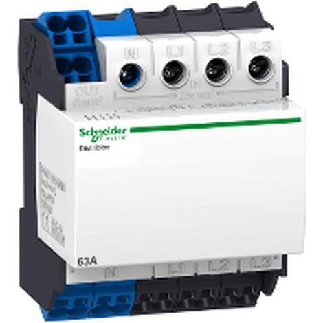 Linergy DX - Répartiteur étagé 63A connexion rapide - alim. par le ha - LVS04040
