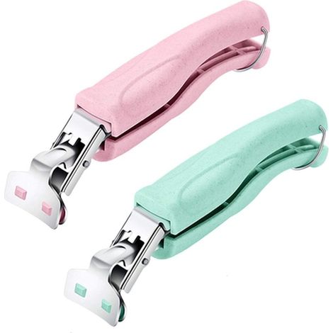 Lot de 2 pinces anti-brûlure en acier inoxydable pour assiettes chaudes ou bols avec nourriture à l'extérieur, casserole instantanée, micro-ondes, four (1/5)