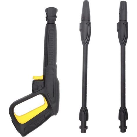Hochdruck-Wasserpistole mit Strahllanze und Drehlanze, kompatibel mit Kärcher K2 K7 Hochdruckreinigern (1/5)