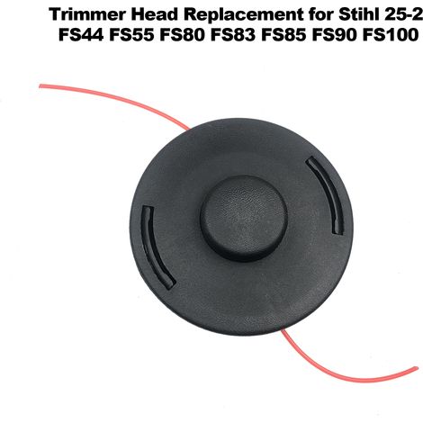 Cabezal de repuesto compatible con Stihl 25-2/FS44/FS55/FS80/FS83/FS85/FS90/FS100 – Cabezal de hilo multicolor, 335 g, 12 x 12 x 6,3 cm (1/4)