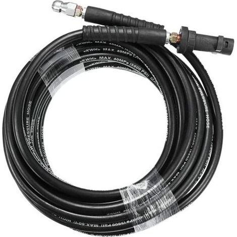 DBBEGK AIPERQ Tuyau de Nettoyeur Haute Pression, Tuyau de Lavage Automatique 40MPa/5800PSI, Tuyau de Nettoyage de Voiture pour Karcher K2 K3 K4 K5 (8 mètres) (1/5)