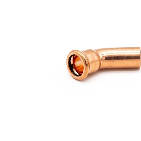 Premium Copper 45 Degree Street Elbow Fitting for Plumbing (1/2)