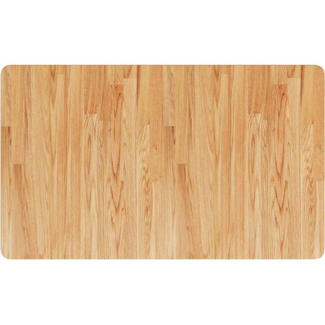 Comptoir de salle de bain Marron clair 100x60x2,5cm Bois traité