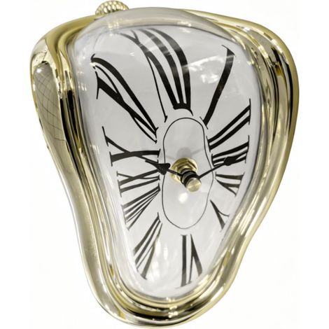 Horloge à Poser sur Table/étagère, dorée (1/5)