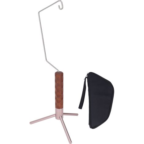 Lanterne de camping rétro portable avec trépied, lampe de table pour une utilisation en extérieur, idéale pour la pêche et le camping. - AquaForge (1/5)