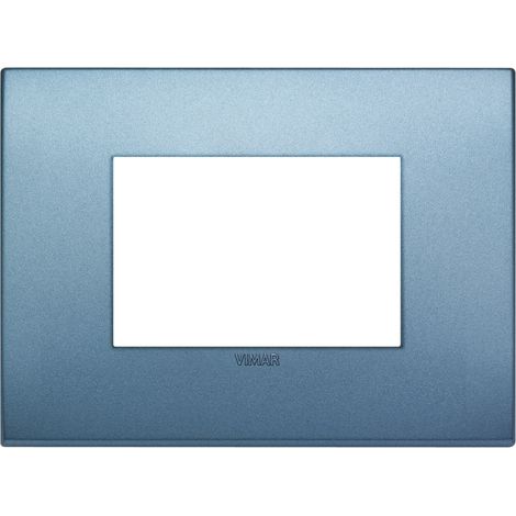 Placca Classic 3M blu matt Vimar Arkè 19653.76