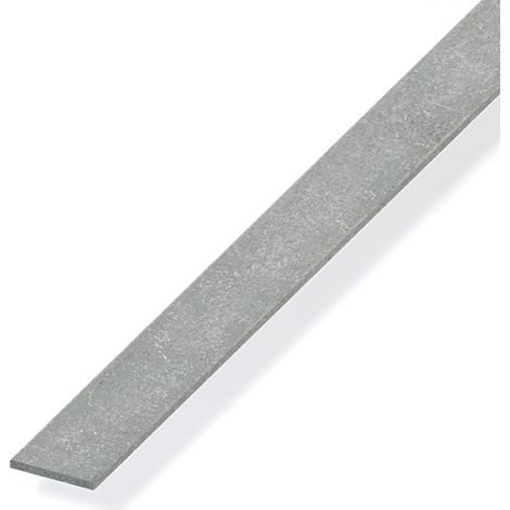 BARRA PIATTA ALFER 16x2 MM IN ACCIAIO TRAFILATO LUNGHEZZA 1 METRO