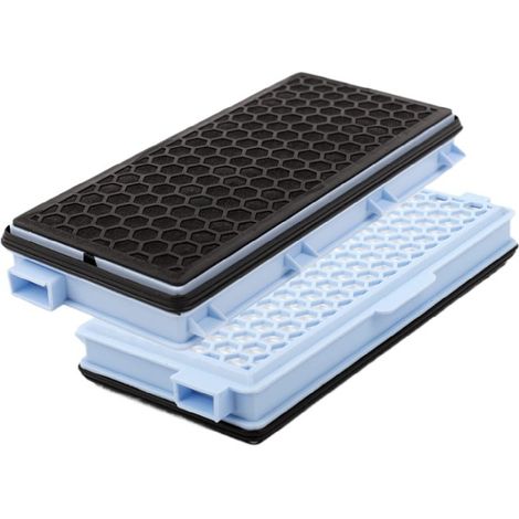 Filiyano-Lot de 2 filtres HEPA à charbon actif pour aspirateurs, contre les odeurs (1/5)