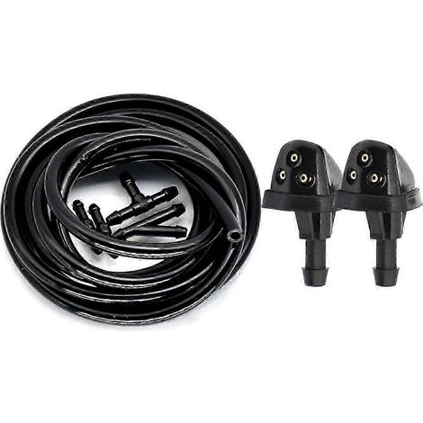 2 Frontscheibenwaschdüsen für Suzuki Swift MK2 SX4 MK1 Grand Vitara 1998 - 2005 Escudo Aerio JIMNY (Düse und 2 m Schlauch) (1/5)