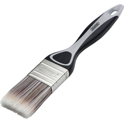 Draper 20453 Flat Paint Brush with Soft Grip, 40mm
