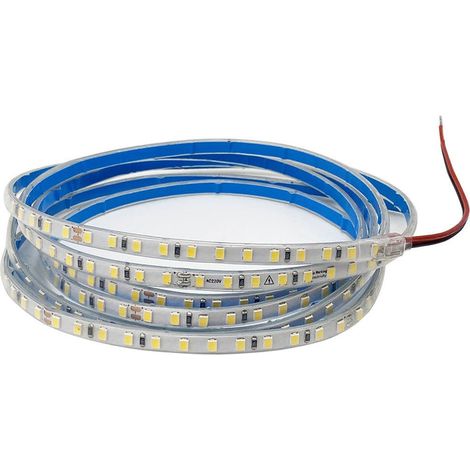 Ruban LED 220V AC 50M 5mm 2835 IP65 120LED/M - Blanc Neutre - SILUMEN (1/4)