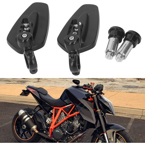 7/8"-Lenkerspiegel für Motorräder (paarweise erhältlich) Kompatibel mit Benelli TNT 2006-2017 (1/5)