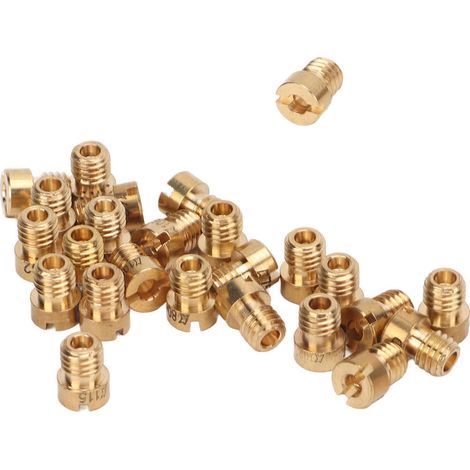 Kit de Jet principal de carburateur de moto, 25 pièces, 55 à 115 M5, accessoires métalliques pour Dellorto PHBG 21 PHBG 19.5 PHBG 19 (1/5)