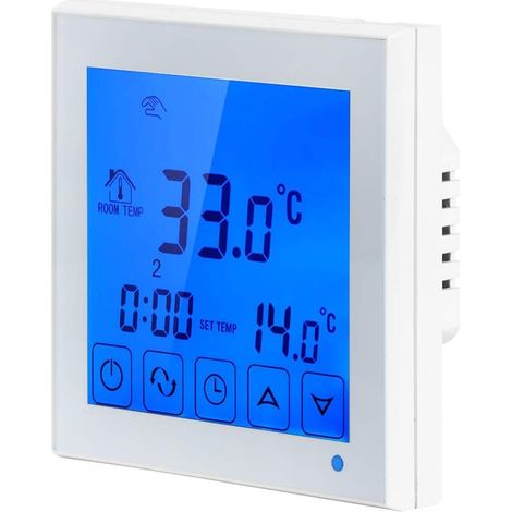 Thermostat électrique ménage électrique Chauffage par Le Sol Thermostat régulateur de température thermorégulateur (1/5)