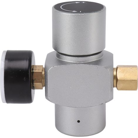 Réducteur de pression d'eau 0-60 PSI en acier inoxydable, régulateur de pression multifonctionnel pour tuyau d'arrosage, idéal pour le brassage amateur (1/5)