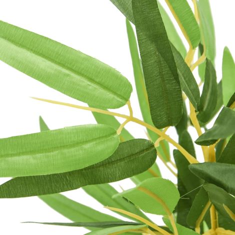 Bambou artificiel 552 feuilles 120 cm vert (1/4)