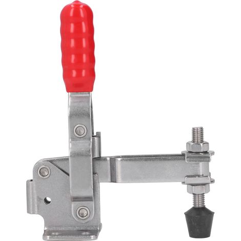 Lot de pinces de serrage rapide verticales en acier inoxydable, type WDC CH HS GH 12130SS, dispositif de fixation pour gabarit d'usinage (1/5)