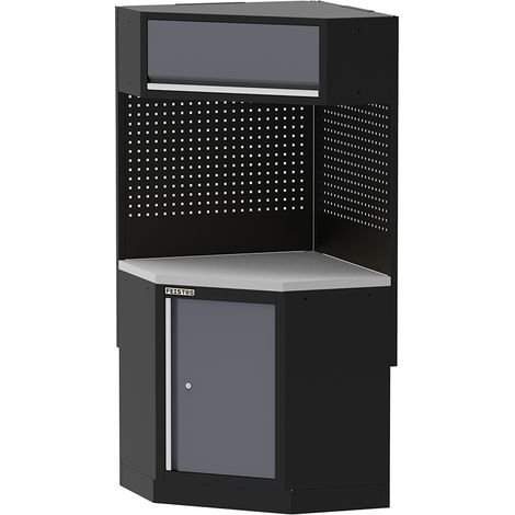 FEISTOS Eckschrank Apollo Edelstahl