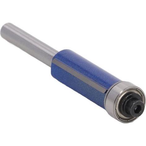Fraise à chanfreiner bleue professionnelle, robuste et stable, pour le travail du bois, queue de 6 mm, 6 x 1/2 x 30 (1/5)