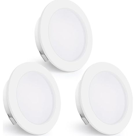 Spots LED Encastrables 230V 4000K Spots de Plafond 55-60mm Blanc (1/5)