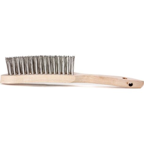Steel Wire Collar Seam Brush Set – 3-File, 0.35mm Diameter, 290mm Length, 12 Pieces (1/3)