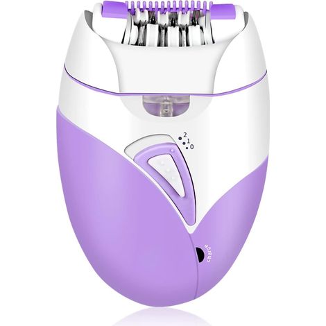 Epilateur electrique pour femme avec rouleaux massants pour une épilation douce et durable accessoires de rasage pour jambes et maillot (1/5)