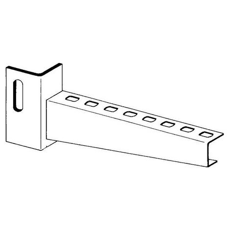 KTU AUSLEGER 50X110MM MIT 2XFLM6X12 1XFLM10X25F NIEDAX KTU 100