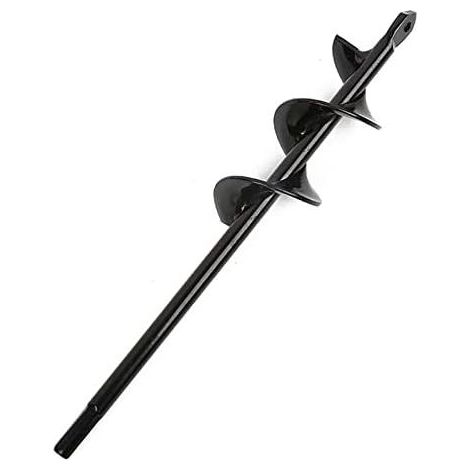 – Mèche pour tarière 40mm – Acier au manganèse – Creuse des trous pour bulbes et jeunes plants – Longueur 220mm - 40mm220mm (1/5)