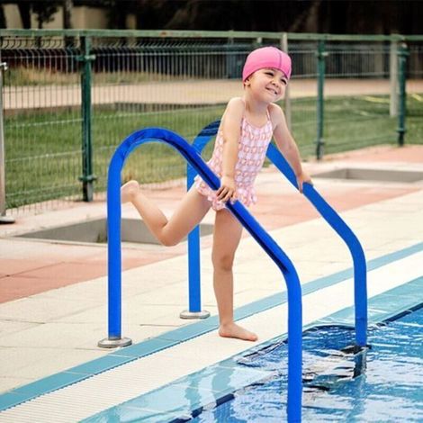 2 Stück Schwimmbad-Handlaufabdeckungen, rutschfeste Geländerabdeckung (1/5)