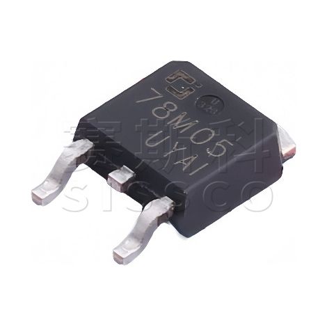 Original Changdian/Changjing CJ78M05 linear digital optical regulator (LDO) electronic component, TO-252-2L package, 5V 500MA, 5 pieces shipped.