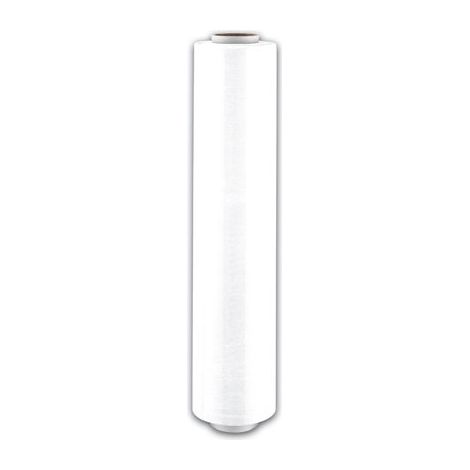 Film étirable manuel - Avec mandrin - 20 µ - Cast -  45 cm x 300 m - blanc - Lot de 6 - Maxiburo