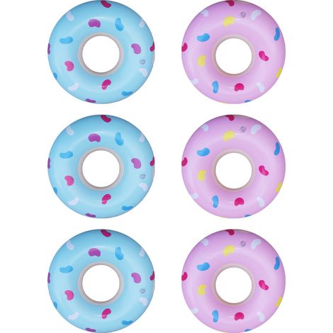 Portavasos Hinchable - Flotador Anillo Donut PVC - Para Piscina Playa Exterior - 6 Unidades (1/5)
